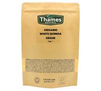 Thames Organic Organic White Quinoa Grain - Nutrient-Rich Superfood, Sustainably Grown, High Protein 1kg