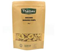 Thames Organic's Organic Banana Chips: Premium, Sustainable Snack - Naturally Sweet & Crunchy - Perfect for Vegans & Vegetarians! 1 kg