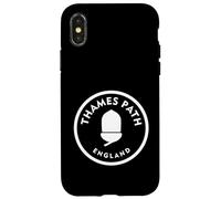 Thames Path England - Acorn National Trail Hiking Route UK Case for iPhone X/XS