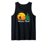 Thames Path Hiking Path, Trails, Ways and Rivers Tank Top