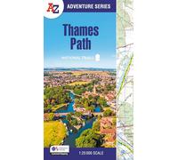 Thames Path – With Ordnance Survey Mapping (A–Z Adventure Series) – Collins
