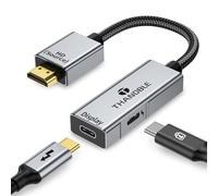 THANDBLE HDMI to USB C Adapter 4K60Hz, Unidirectional HDMI Male (Source) to USB C Female (Display) for Portable Monitor, AR Glasses XREAL One/Air 2 Pro/VITURE Pro/Rokid, PS4/5, Xbox, Switch, ROG Ally