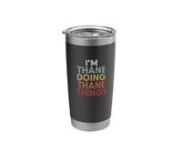 Thane Name Thane Personalized Name First Given Stainless Steel Insulated Tumbler