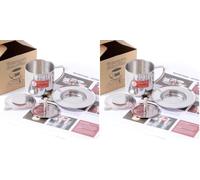 Thang Long Vietnamese Coffee Filter Maker Press. Screw Down Phin Made in Vietnam. Authentic (1, Medium (8 oz)) (Pack of 2)