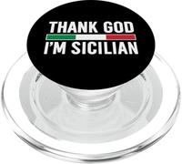 Thank God Im Sicilian PopSockets PopGrip for MagSafe