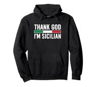 Thank God Im Sicilian Pullover Hoodie