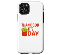Thank God Its Fries Day Funny TGIF Lover Food Humor Design Case for iPhone 11 Pro