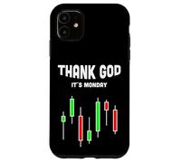 Thank God Its Monday Stock Trader Forex Candlestick Case for iPhone 11