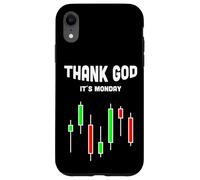 Thank God Its Monday Stock Trader Forex Candlestick Case for iPhone XR