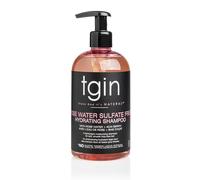 Thank God It's Natural tgin Rose Water Sulfate-Free Hydrating Shampoo for Curly, Coily and Wavy Hair, with Rose Water and Acai Berry, Moisturizes Low Porosity Hair, 13 oz