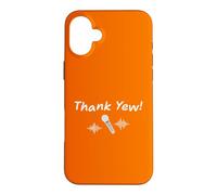 Thank Yew! Country Music Fans Live Concert Case for iPhone 16 Plus