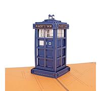 Thank You 3D Greeting Cards - TARDIS of DOCTOR WHO,Encouragement Card,Birthday Card,Graduation Card,3D Pop Up Card,Birthday Gifts by AITpaperart