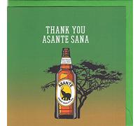 Thank You Asante Sana! - Quirky Kenyan Beer Thank You Card Hand Drawn