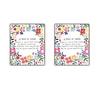 Thank You Card, A Poem Of Thanks Card, Thank You Greeting Card, Perfect, Greetings Card, Female Greetings Card, Thank You Cards, Thank You Greetings Cards (Pack of 2)
