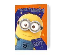 Thank you Card, Despicable Me - Thank you, 'Thanks A Minion' Occasion card