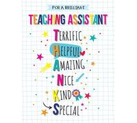 Thank You Card, For a Brilliant Teaching Assistant - 8 x 6 inches - Regal Publishing