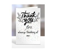 Thank you Card, For always thinking of me, Birthday Gifts for Men, Women, Colleagues, Boss, Dad, Mum, Best Friend, Presents for Christmas, A5-173_10
