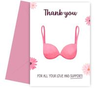 Thank You Card for Her - Charming, Humorous Small Greeting, Perfect Expression of Gratitude, Ideal for Showcasing Love and Support