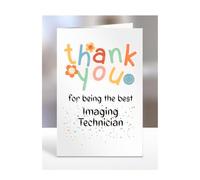 Thank you card for Imaging Technician, men, women, him, her, colleague, boss, manager, supervisor, friend, gifts, presents for christmas, A5-212b_24