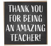 Thank You Card for Teacher, Thank You For Being An Amazing Teacher, Nursery or Secondary School Card, End of Year Leaver Gifts