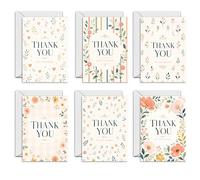 Thank You Cards Pack of 24, Always Ready to Say Thanks