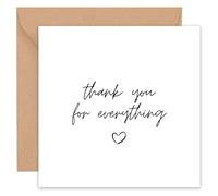 Thank You Cards Single - Thank You Card - Thank You Teacher Cards - With Envelope - Wedding Teaching Assistant Nurses Doctors Small Business Kids Friend Single Large For Women - 14cm