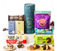 Thank You Chocolate Letterbox Gift Tube, Luxury Gourmet Gifts for Women, Men or Couples, Dairy Free, Gluten Free, Lactose Free and Vegan Chocolate by EDEN Treats