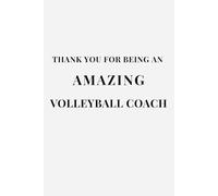 Thank You for Being an Amazing Volleyball Coach