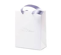 Thank You for Being My Maid of Honour Gift Bag Wedding Gift Bag (Portrait (10 X 8 X 4 Inch) White/Silver)