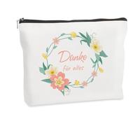 Thank You for Everything Gift - Toiletry Bags Thank You Gifts Small for Teacher Teacher Mum Women Birthday Gift Mother's Day Gifts Farewell Gift