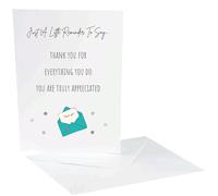 Thank You For Everything You Do You Are Truly Appreciated Thoughtful Wording Appreciation Greeting Card