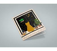 Thank you for looking after the cat/cats card DH061