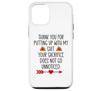 Thank You for Putting Up With My Shit Work Funny Coworker Case for iPhone 12/12 Pro