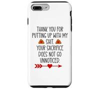 Thank You for Putting Up With My Shit Work Funny Coworker Case for iPhone 7 Plus/8 Plus