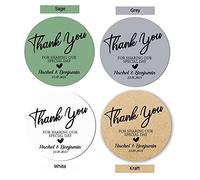 Thank You for Sharing Our Special Day Custom Wedding Favors Stickers Labels, Custom 4.5cm Stickers