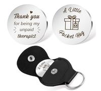 Thank You Gift,Pocket Hug Thank You Gifts,Thank you for being my unpaid therapist,Woman Gifts Set,Woman Gift,Man Present,Man Presents,Thank You Teacher Gifts,Thank You Gifts for Women