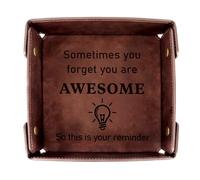 Thank You Gift,Thank You Gifts for Women Men,Thankyou Gift,Leather Valet Tray,Present for Friends,Boss,Doctor,Staff,Colleague,Therapist,Tree Surgeon,Nurse,Vet Nurse,Dentist,Vet,Physiotherapist