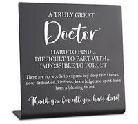 Thank You Gifts for Doctor Retirement Gifts for Doctors Doctor Gifts Appreciation Gifts for Doctors Desk Cubicle Décor Keepsake for Colleagues Women Desk Sign for Home Office Accessories Vsk56