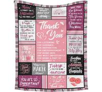 Thank You Gifts for Women, Blanket Appreciation Gift, Best Friend Christmas Birthday Gifts, Thank You Inspirational Gift for Coworkers Colleagues Teacher Employee Nurse Grateful Present