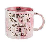 Thank You Gifts for Women - Funny Gifts Ideas for Friends, Coworkers, Boss, Employee, Mom, Mentor - Inspirational, Thoughtful, Birthday, Friendship, Graduation Presents for Her - Ceramic Coffee Cup