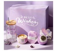 Thank You Gifts for Women, Teacher Appreciation Gifts, Employee Appreciation Gift for Coworkers, Nurse, Teacher, Secretary, Mentor, Friends, Leader w 16oz Thank You for Being Awesome Glass