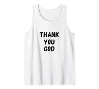 Thank You God Tank Top