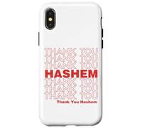Thank You Hashem God Baruch Hashem Hebrew Grateful Shalom Case for iPhone X/XS