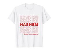 Thank You Hashem God Baruch Hashem Hebrew Grateful Shalom T-Shirt