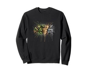 Thank you Hashem #TYH, Graffiti Style Mixed Camo, Jewish Sweatshirt