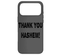 Thank you Hashem!, #TYH, Jewish, Blackout Hidden Design Case for iPhone 17 Pro Max