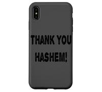 Thank you Hashem!, #TYH, Jewish, Blackout Hidden Design Case for iPhone XS Max
