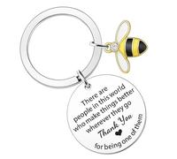 Thank You Keyring, Thank You Gift, Leaving Gifts for Colleagues Women, Women's Keyrings & Keychains, Thankyou Gifts for Colleague, Boss, Volunteer, Nurse, Doctor, Manager, Director, Teacher