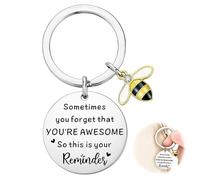 Thank You Keyring, Thank You Gift, Leaving Gifts for Colleagues Women, Women's Keyrings & Keychains, Thankyou Gifts for Colleague, Boss, Volunteer, Nurse, Doctor, Manager, Director, Teacher