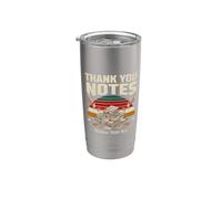 Thank You Notes Written with Love Retro Sunset Stainless Steel Insulated Tumbler